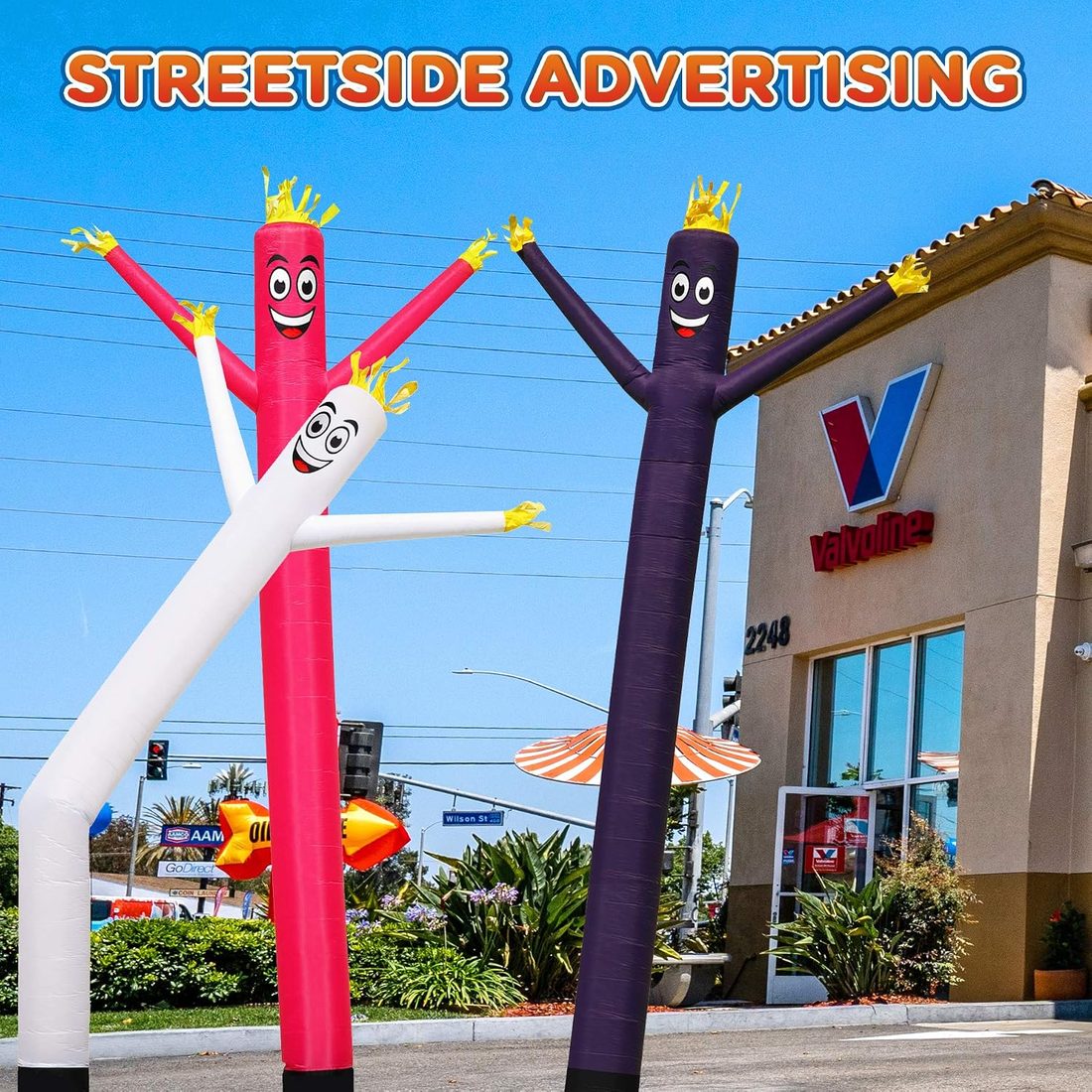 Sky Dancers 20 ft Inflatable Tube Man Attachment — view 3