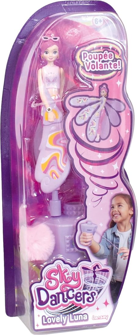 Sky Dancers Lovely Luna Flying Fairy Doll — view 2